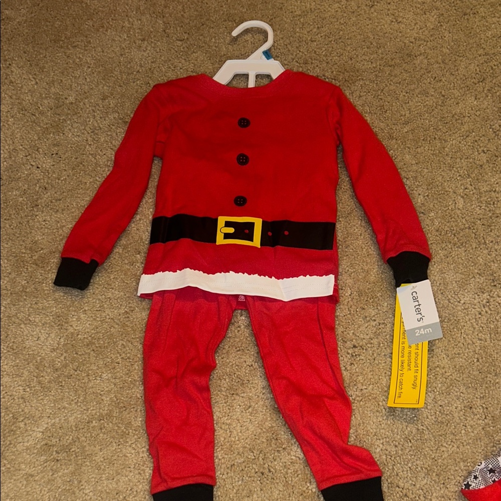 Carter's Festive Red Santa Costume for Kids